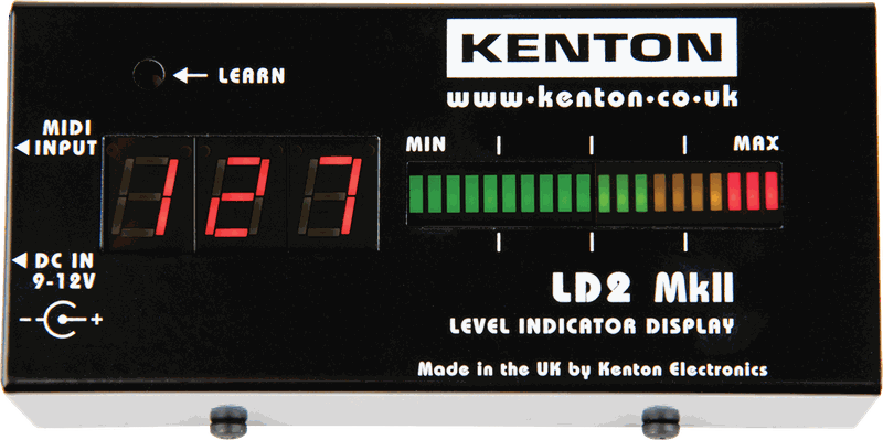 Kenton LD2 MkII MIDI level indicator