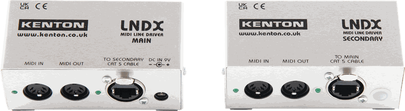 Kenton LNDX MIDI line driver