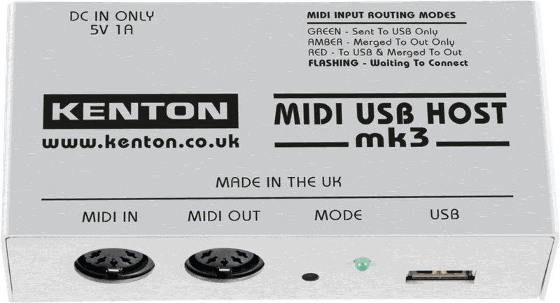 Kenton MIDI USB Host mk3
